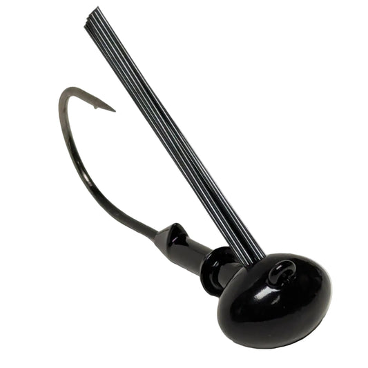 1 oz Tungsten Football Jig w/weed guard