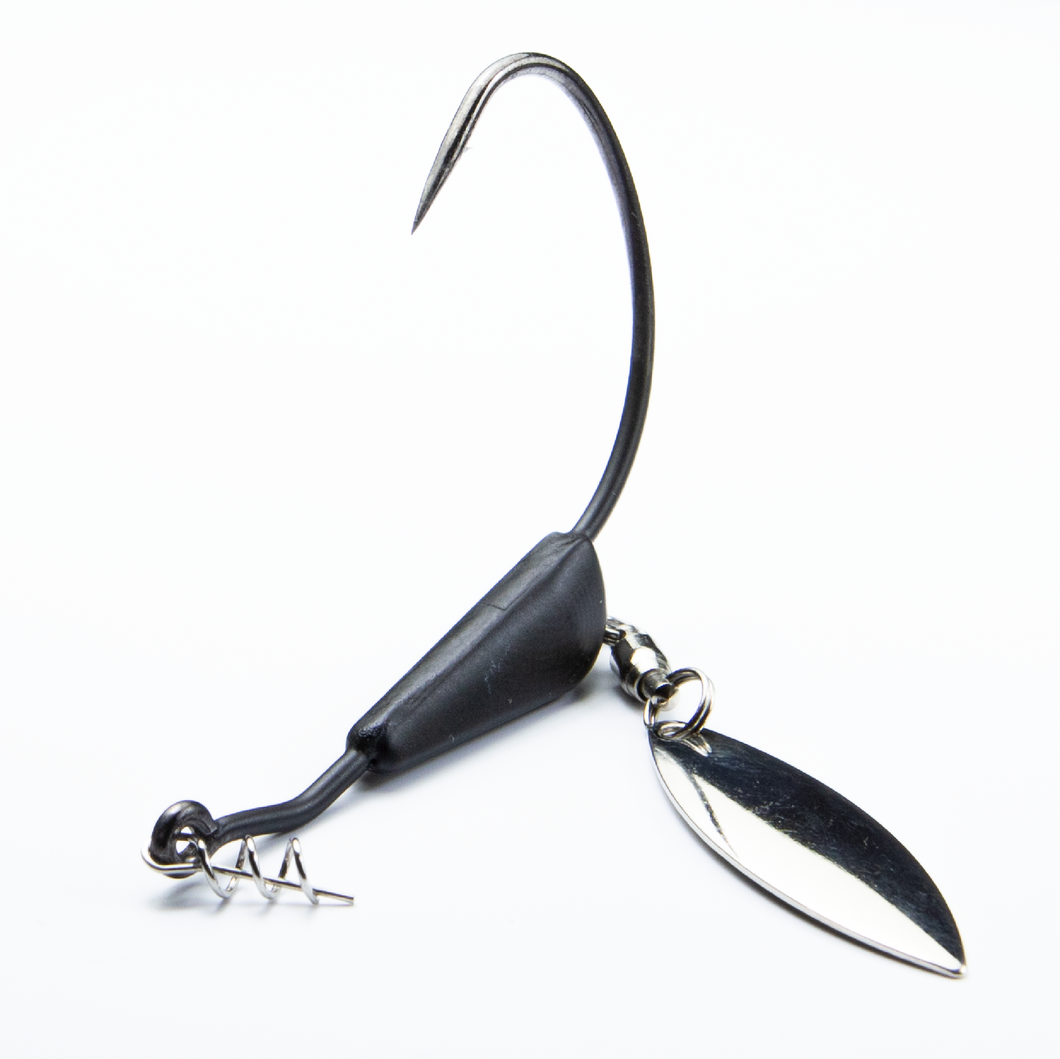 tungsten weighted underspin swimbait hook