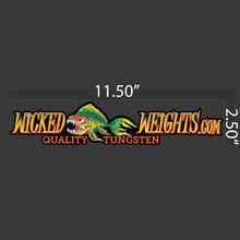 Load image into Gallery viewer, Wicked Weights Long Decal

